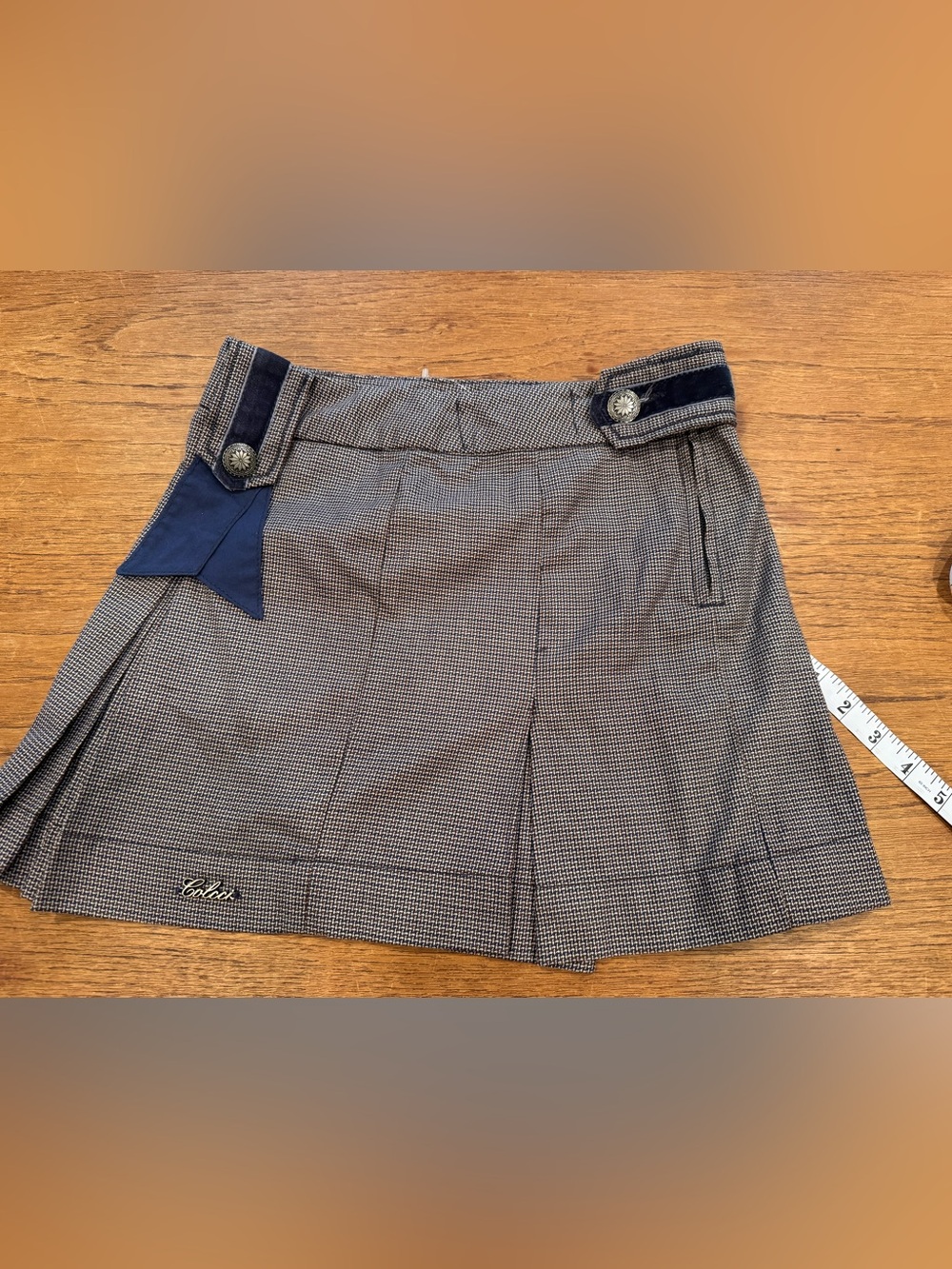 Y2K Colcci Low Rise Mini Skirt Size 36 / US 2 100% Cotton